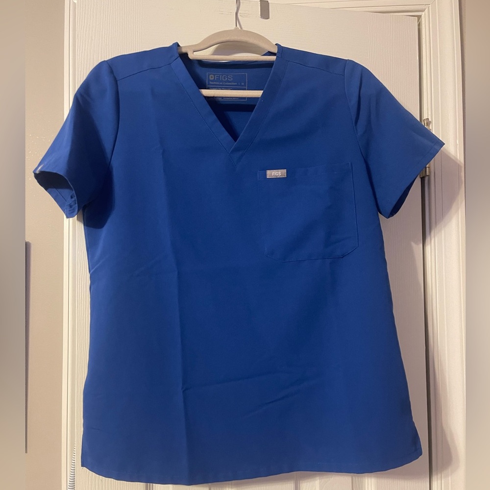Figs Blue Scrub Set